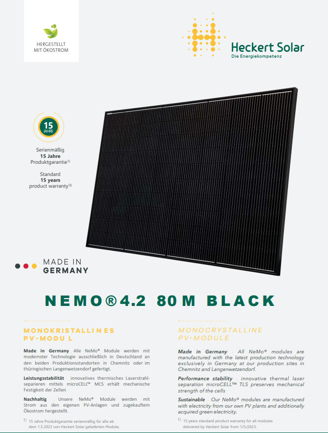 NeMo® 4.2 80 M 390 Black -B Modul
